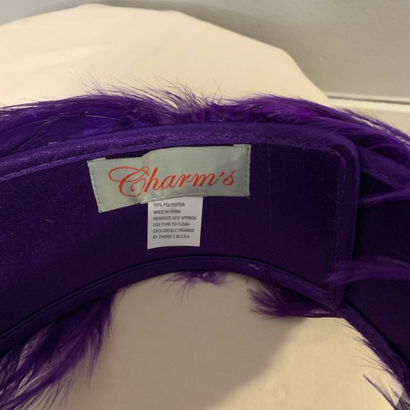 Purple Feather Headband by Charm's - Picture 2 of 7